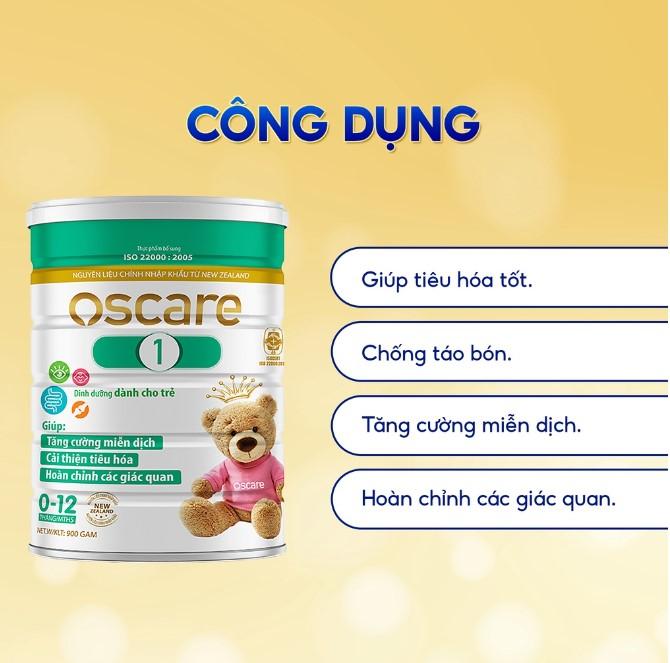 Sữa bột Oscare Baby