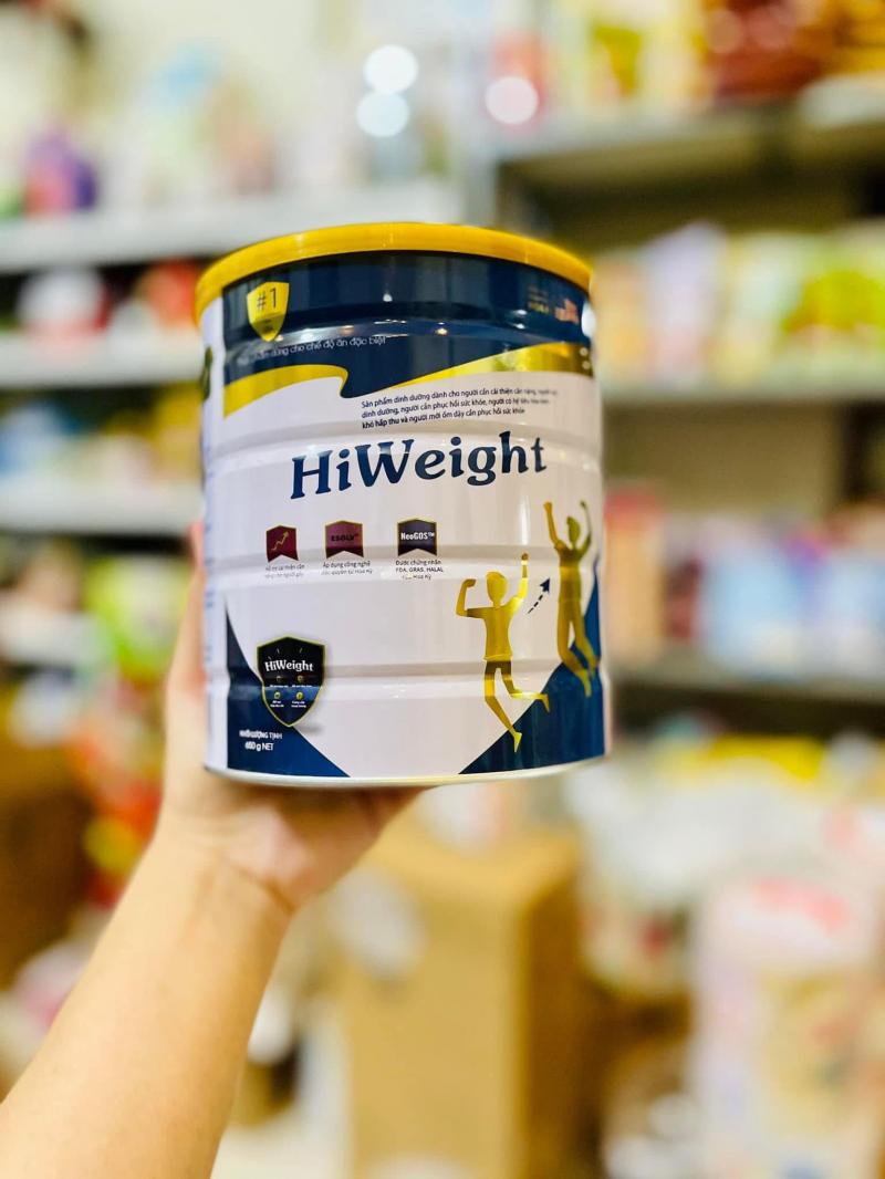 Sữa bột tăng cân của Mỹ Hiweight
