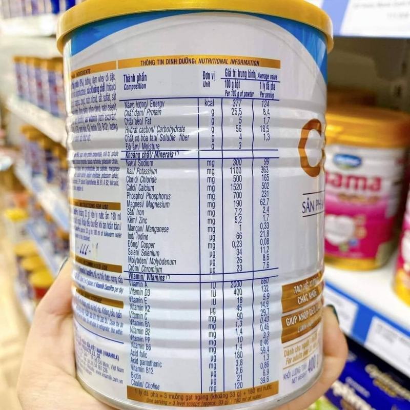 Sữa bột Vinamilk CanxiPro