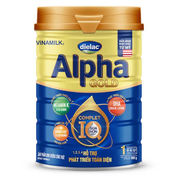 Sữa bột Vinamilk Dielac Alpha Gold