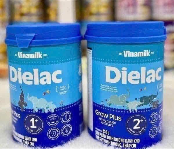Sữa bột Vinamilk Dielac Grow Plus 2+
