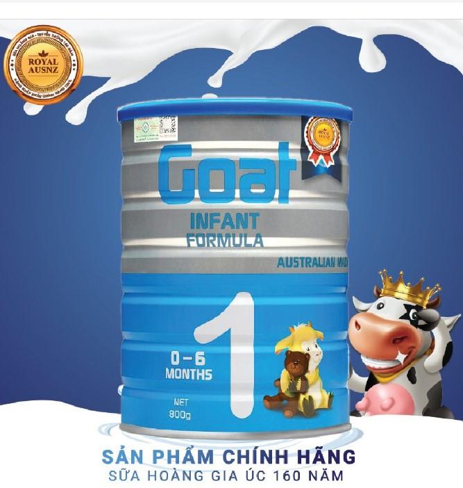 Sữa cho trẻ sơ sinh Royal AUSNZ Goat Infant Fomula 1