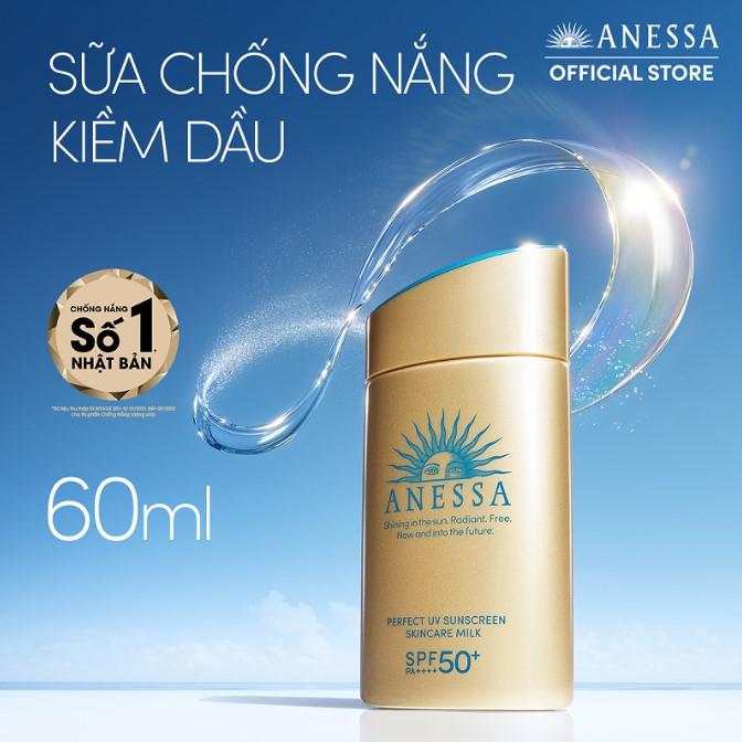 Sữa chống nắng Anessa Perfect UV Sunscreen Skincare Milk