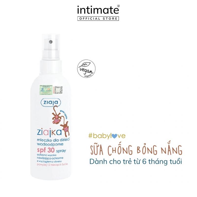 Sữa chống nắng dạng xịt Ziajka ZIAJA SPF 30