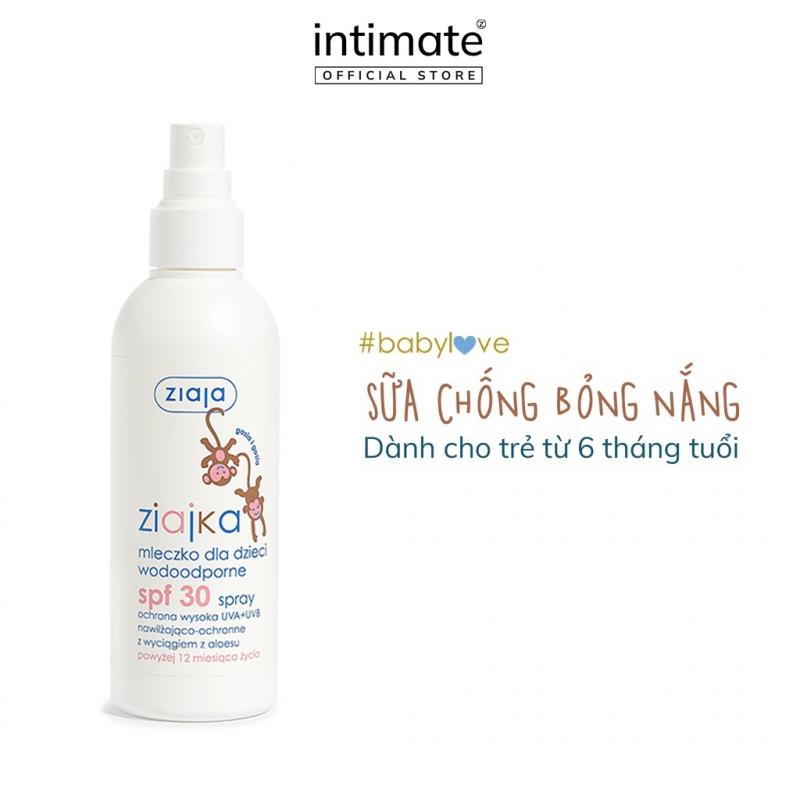 Sữa chống nắng dạng xịt Ziajka ZIAJA SPF 30