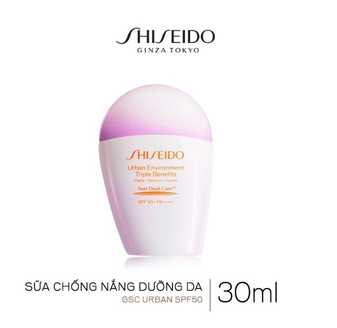 Sữa chống nắng dưỡng da Shiseido Urban Emulsion SPF50+ PA++++