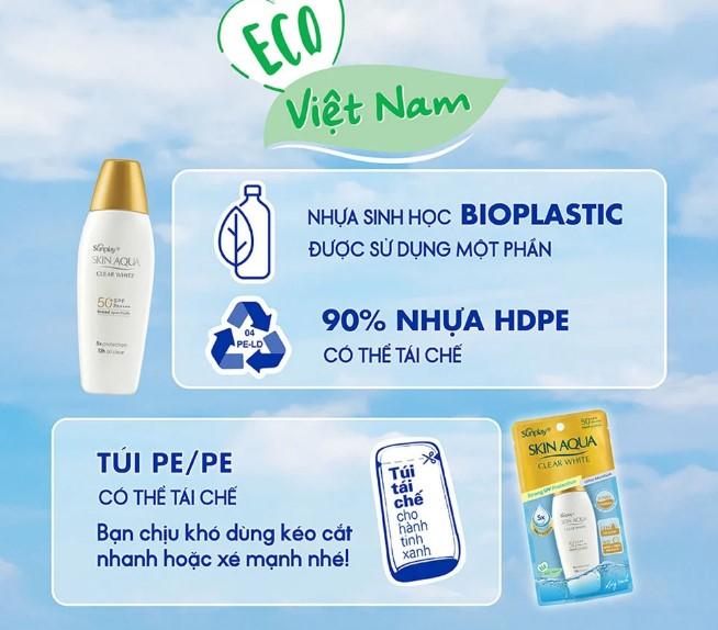 Sữa chống nắng dưỡng trắng cho da dầu Sunplay Skin Aqua Clear White SPF 50+/PA++++ 25g