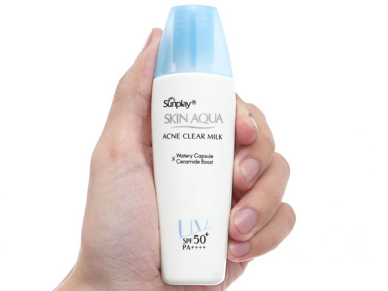 Sữa chống nắng Sunplay Skin Aqua Acne Clear SPF 50+ PA++++