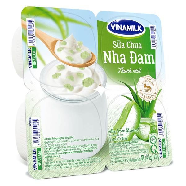 Sữa chua ăn Vinamilk vị nha đam