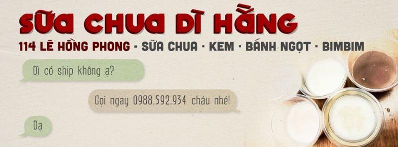 Sữa chua dì Hằng