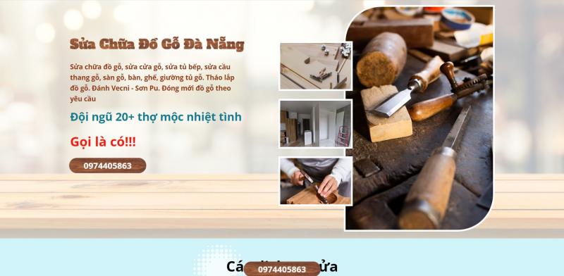 Sửa chữa đồ gỗ Đà Nẵng