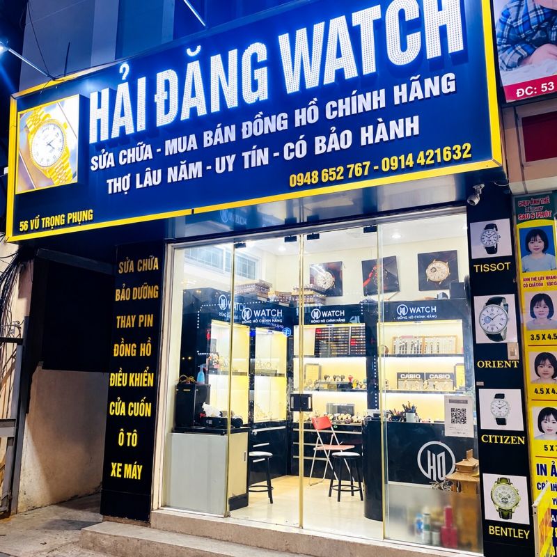 Sửa chữa đồng hồ Hải Đăng