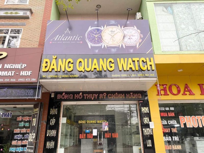 Sửa chữa đồng hồ Việt Trì Phú Thọ - By ĐĂNG QUANG WATCH