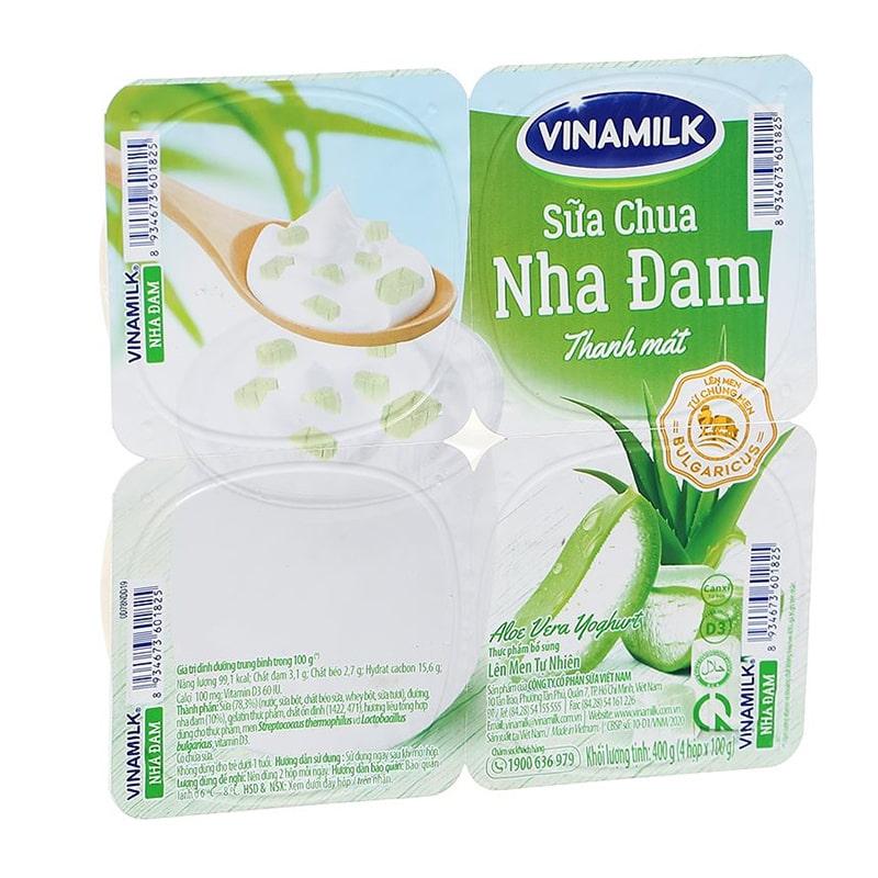 Sữa chua Vinamilk nha đam