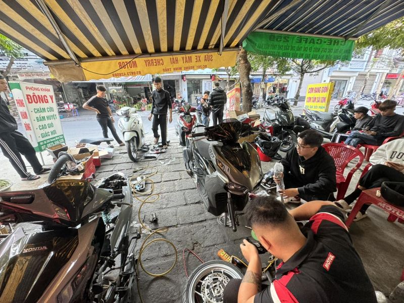 Sửa Chữa Xe Máy Tại Hải Phòng - Hải Cherry Motor