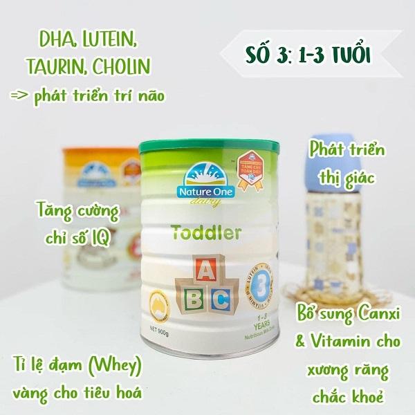 Sữa công thức NATURE ONE DAIRY Step 3