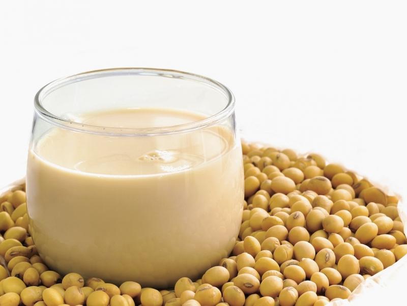Các loại sữa chiết xuất từ các loại đậu như đậu nành, đậu xanh, đậu đỏ hạt sen,…chứa nhiều protein và vitamin D vô cùng có lợi cho quá trình hình thành và phát triển của xương