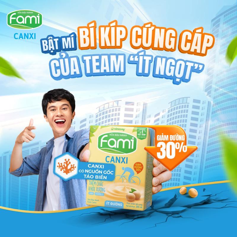 Sữa đậu nành Fami Canxi
