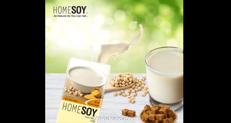 Sữa đậu nành HomeSoy