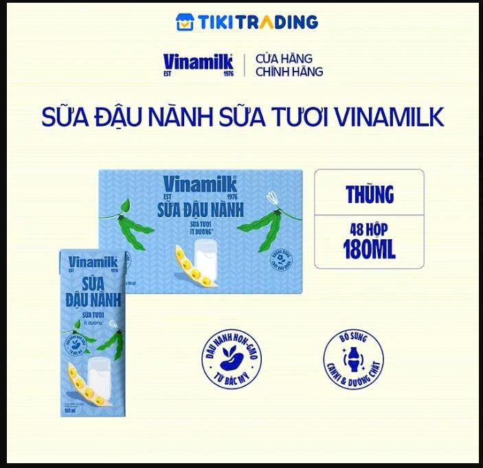 Sữa Đậu Nành Tươi Vinamilk