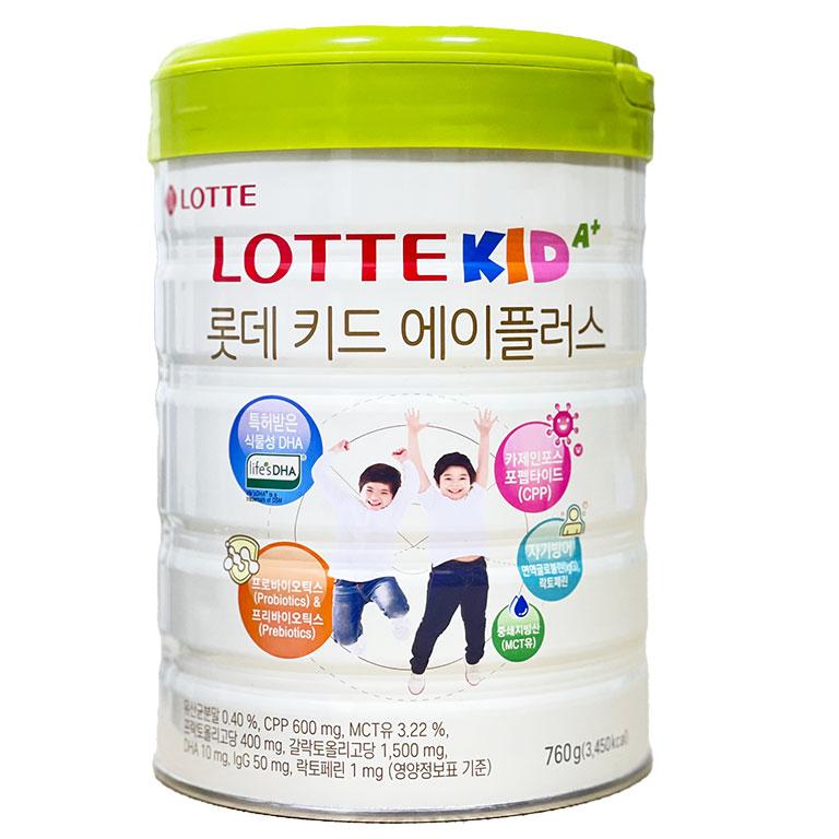 ﻿Sữa dê Lotte Kid A+