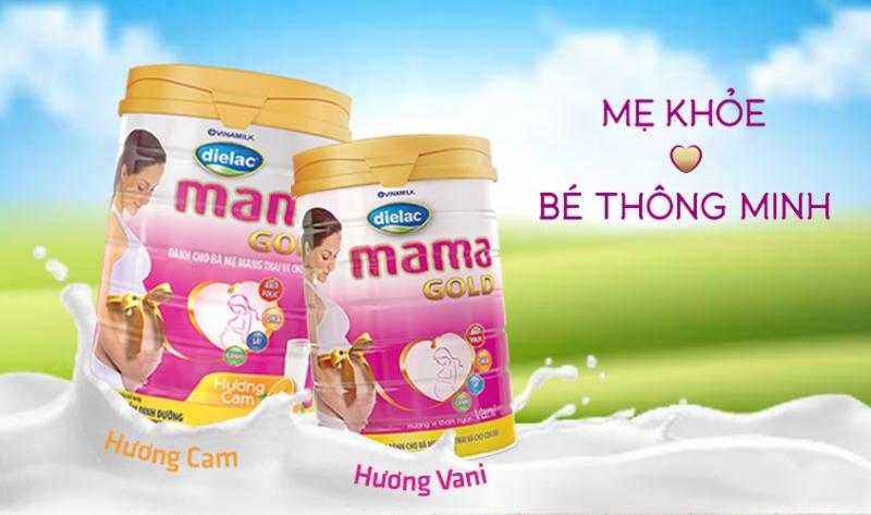 Sữa Dielac mama gold hương vani