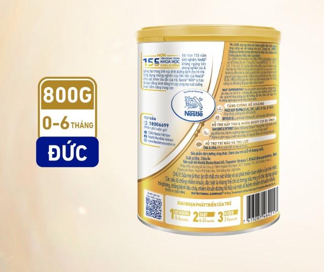 Sữa dinh dưỡng công thức Nestlé NAN SupremePro 1