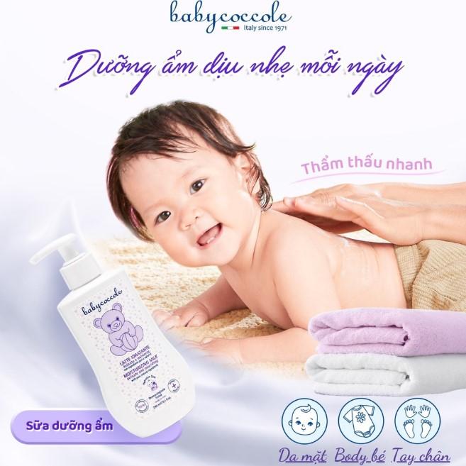 Sữa dưỡng ẩm cho bé Babycoccole 0M+