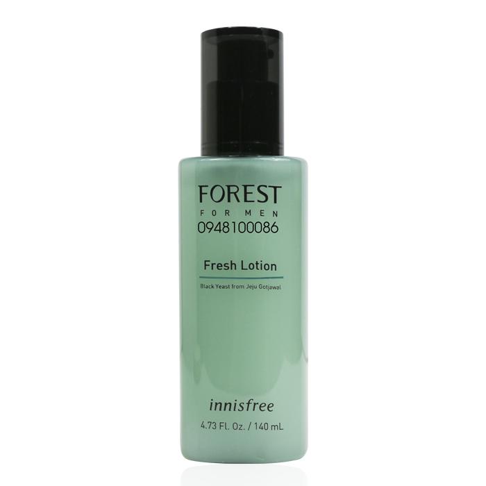 Sữa dưỡng cho nam innisfree Forest for men Fresh Lotion 140ml