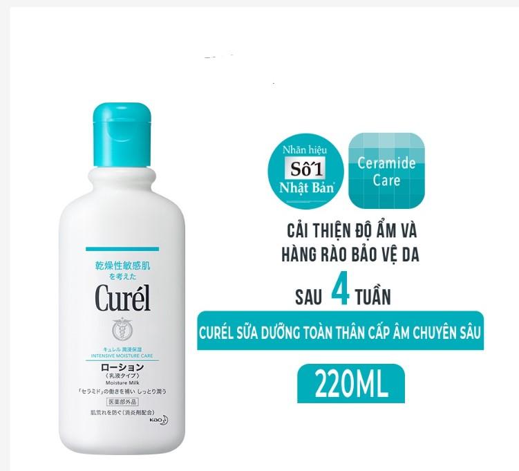 Sữa dưỡng Curel Intensive Moisture Care Moisture Milk