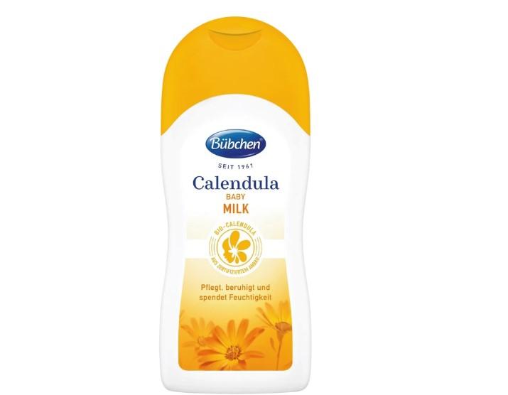 Sữa dưỡng da chiết xuất hữu cơ cho trẻ sơ sinh Bubchen Calendula Baby Milk