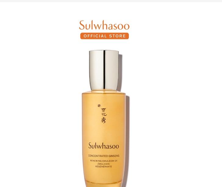 Sữa dưỡng nhân sâm chống lão hóa da Sulwhasoo Concentrated Ginseng Renewing Emulsion