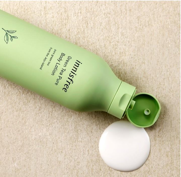 Sữa dưỡng ẩm toàn thân trà xanh innisfree Green Tea Pure Body Lotion