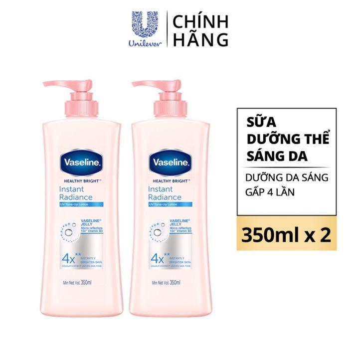 Sữa dưỡng thể da sáng tức thì Vaseline