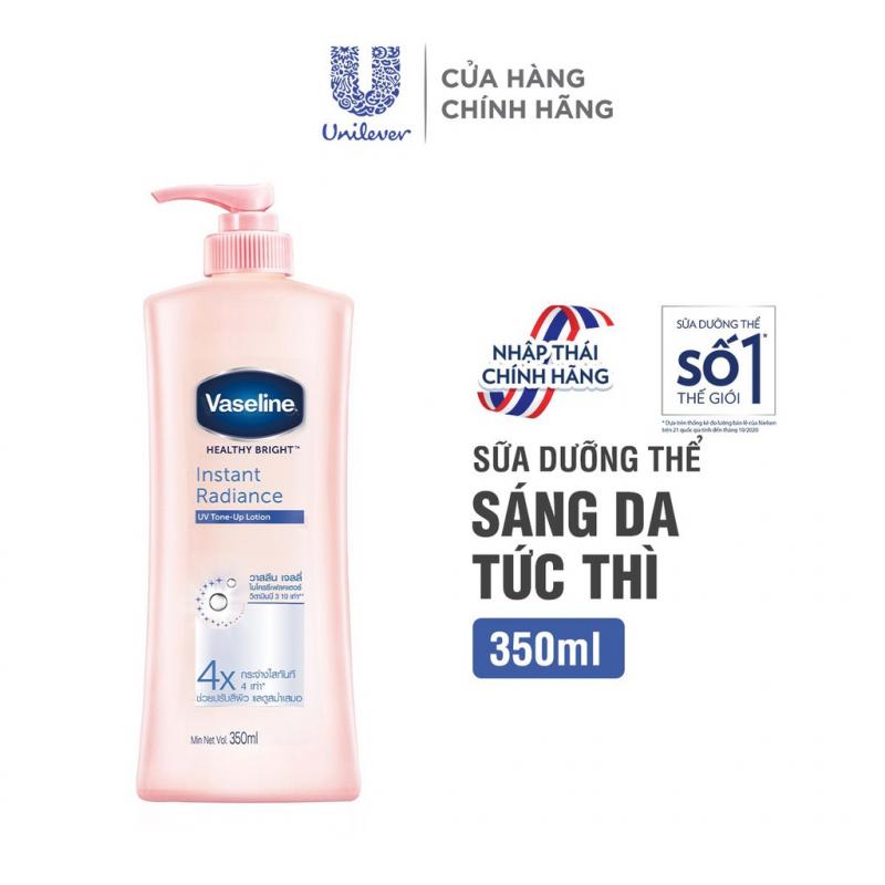 Sữa dưỡng thể da sáng tức thì Vaseline