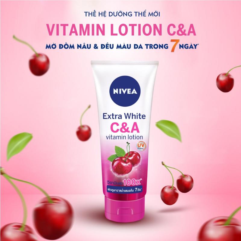 Sữa dưỡng thể dưỡng trắng Nivea Extra White C&A Vitamin Lotion