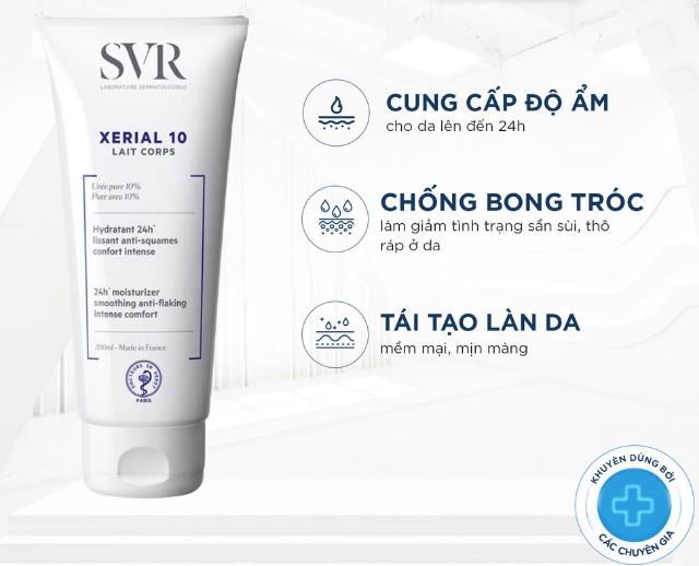 Sữa dưỡng thể SVR Xerial 10 Lait Corps