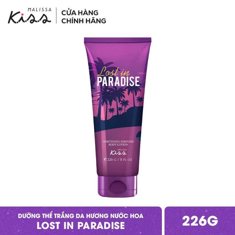 Sữa Dưỡng Trắng Da Toàn Thân Hương Nước Hoa Malissa Kiss - Hương Lost In Paradise 226g