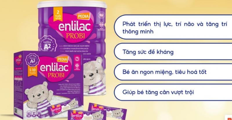 Sữa Enlilac Probi Protein A2 Pedia