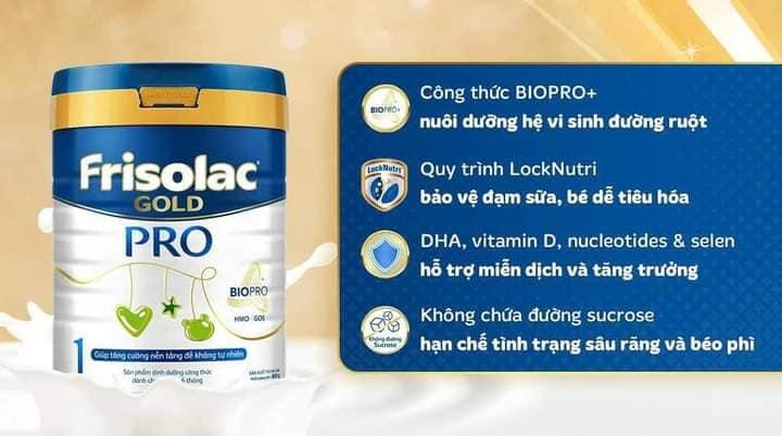 Sữa Friso Gold Pro