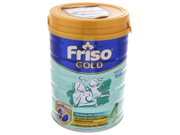 Sữa Friso Gold số 4 vị Vani 900g