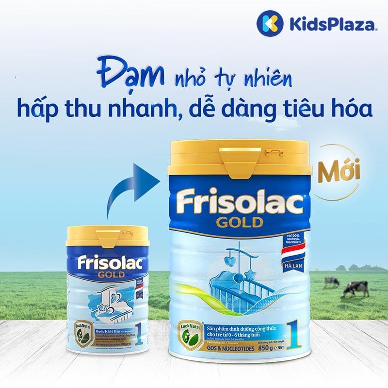 Sữa Bột Frisolac Gold Pro 1 Cho Trẻ Từ 0-6 Tháng 800g