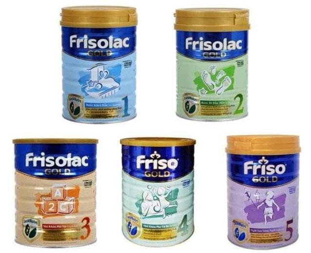 Các sản phẩm Frisolac