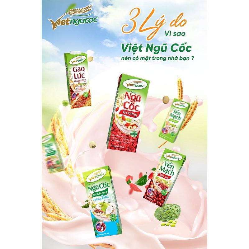 Sữa gạo lứt huyết rồng Việt Ngũ Cốc