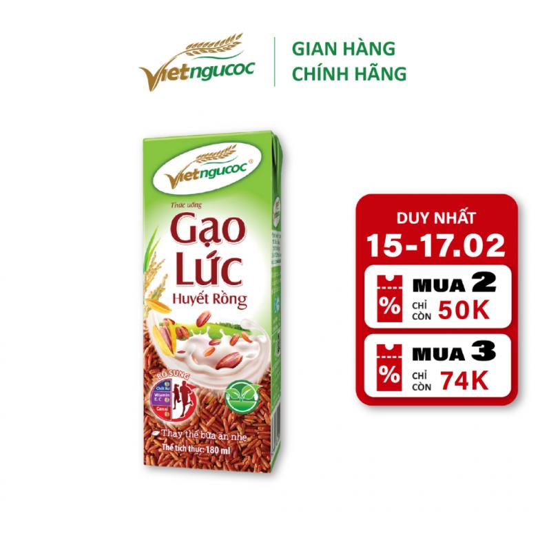 Sữa gạo lứt huyết rồng Việt Ngũ Cốc