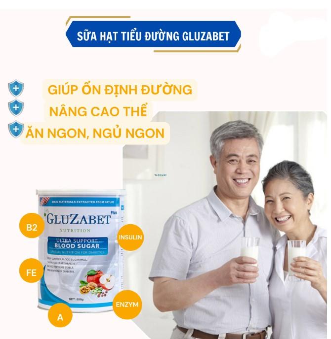 Sữa Gluzabet - Sữa non cho người tiểu đường