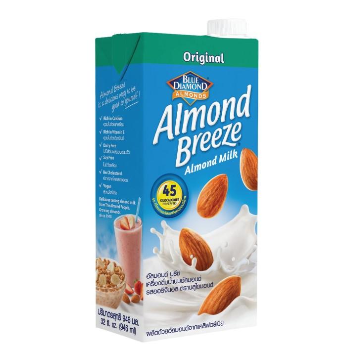 Sữa hạt hạnh nhân Almond Breeze nguyên chất