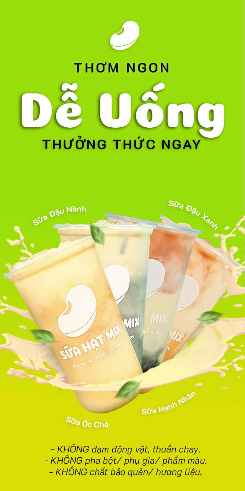 Sữa hạt mix