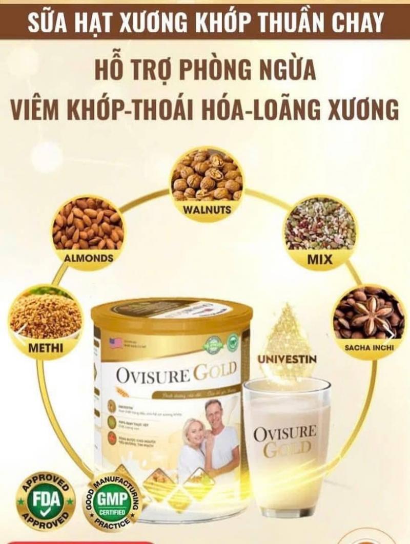 Sữa hạt Ovisure Gold
