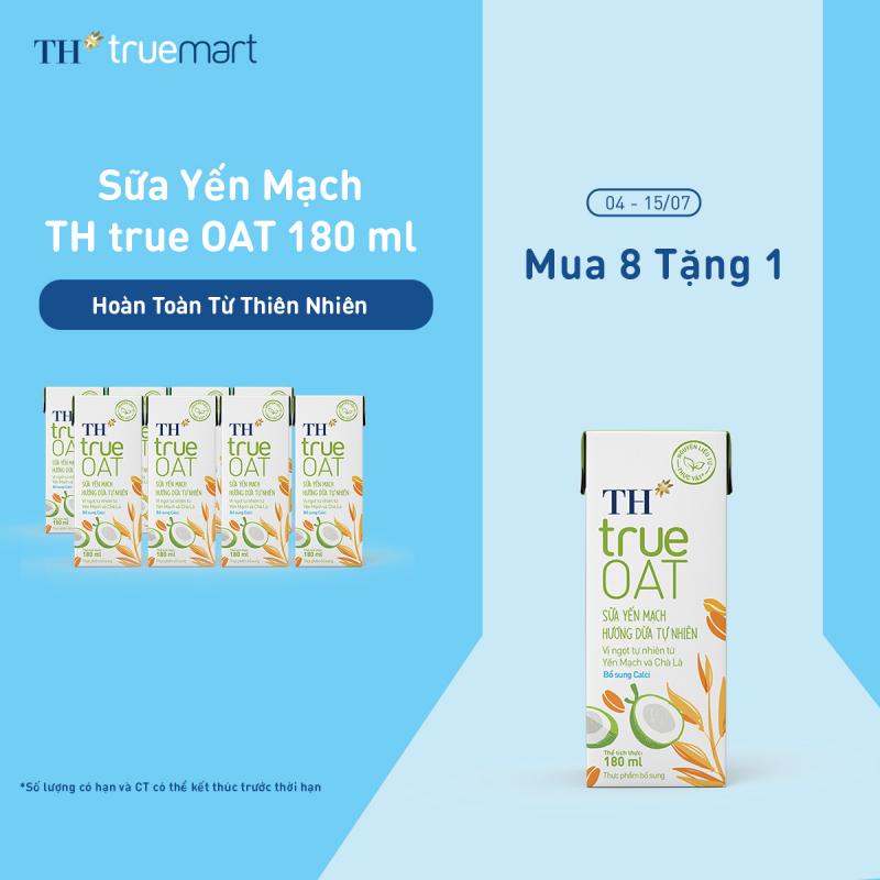 Sữa hạt yến mạch TH true Oat